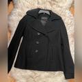Nine West Jackets & Coats | Black Pea Coat | Color: Black | Size: 6