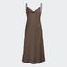 Adidas Dresses | Adidas Originals Adicolor Classics Slip Dress In Trace Brown Size Xs | Color: Brown | Size: Xs