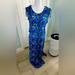 Disney Dresses | Disney Mickey Minnie Hawaiian Tank Dress | Color: Blue | Size: M