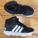 Adidas Shoes | Adidas Toddlers Hoops 2.0 Mid Basketball Sneakers | Color: Black/Red | Size: 11b