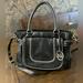 Michael Kors Bags | Michael Kors Naomi Black Leather Zipper Shoulder Bag Satchel Excellent Condition | Color: Black | Size: Os