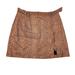 Free People Skirts | Free People Size 2 Womens Tan Brown Midnight Magic Mini Skirt Snake Print | Color: Black/Brown | Size: 2