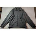 Columbia Jackets & Coats | Columbia Jacket Men Size Large Gray Fleece 100% Polyester Raglan Sleeve Full Zip | Color: Gray | Size: 50