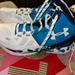 Under Armour Shoes | Curry’s 30 I Can Do All Things Under Armour Curry 2 Basketball Shoes Size 8 | Color: Blue/White | Size: 8