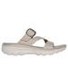 Skechers Women's Relaxed Fit: Easy Going - Slide On By Sandals | Size 6.5 | Taupe | Synthetic | Vegan