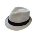 Women Hat Wool Cap Men Formal Hat Fedora Softhat Gentleman'S Hatsmen'S Jazz Hatslarge Head Circumferenceslarge Sizessunshade Panama Toppers Straw Hats Size L (58-60Cm) Beige