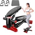 Stepper,Steppers for Exercise, Exercise Step Machine with Display Machine Fitness Aerobic Home Gym Equipment for Beginners and Advanced Users, Mini Aerobic Stepper