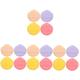 POPETPOP 16 Pcs Powder Puff Blending Sponges for Makeup Blender Makeup Sponge Make up Applicators for Face Foundation Puff Make up Sponges for Face Powder Pad Widen Ribbon Sponge