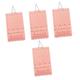 ERINGOGO 4pcs Hair Accessories Hanger Kids Clothes Rack Baby Barrettes for Infants Hair Accessories for Kids Girl Bows Baby Clothes Rack Kids Hangers Headband Hanging Baby Girl Pink Felt