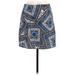 Shein Casual Mini Skirt Mini: Blue Bottoms - Women's Size Large