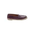 Journee Collection Flats: Burgundy Print Shoes - Women's Size 9 - Almond Toe