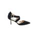 Sole Society Heels: Pumps Stilleto Cocktail Party Black Solid Shoes - Women's Size 10 - Pointed Toe
