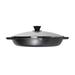 Lodge Chef Collection 12 Inch Seasoned Cast Iron Everyday Pan Cast Iron/Seasoned Cast Iron in Black/Gray | 4.1 H x 13.4 D in | Wayfair LC12EP