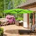 Arlmont & Co. Haque 10' Cantilever Umbrella Metal in Green | 96.36 H in | Wayfair 2C8D6030C4EE4C9EB2C2CCC803566404