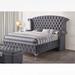 Rosdorf Park Jhaki Queen Tufted Platform Bed Upholstered/Velvet, Wood | King | Wayfair ED3B28BF0A834473BB3605697BF45D91