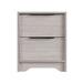 17 Stories Widar 2 - Drawer Nightstand Wood in Gray | 19.03 H x 15.87 W x 14.69 D in | Wayfair F43F05A26A5642EC9637C4C7219164E3