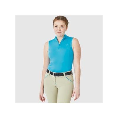 Piper SmartCore Sleeveless ¼ Zip Sun Shirt - XS - Electric Blue - Smartpak