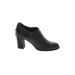 Eileen Fisher Heels: Black Solid Shoes - Women's Size 8 - Round Toe