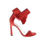 Betsey Johnson Heels: Red Shoes - Women's Size 7 1/2