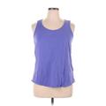 Just My Women's Size Tank Top Purple Halter Tops - Women's Size 1X Plus