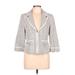 White House Black Market Jacket: Short Gray Jackets & Outerwear - Women's Size 10