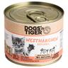 Dogs'n Tiger Junior 12 x 200 g Umido gatto - Pollame