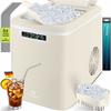 Eiswürfelbereiter Eiswürfelmaschine Edelstahl Ice Maker 12 kg 24 h Zubereitung in 7 min 2.2 Liter