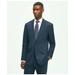 Brooks Brothers Men's Explorer Collection Slim Fit Wool Checked Suit Jacket | Navy | Size 39 Regular