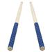 Htovila Drum stick Drumstick Antis Drum Set 5A Drumsticks Handle Musical Drum Maple Wood Drumsticks Tip Non-Slip Wrapped Wood Drumsticks Tip Slip Drumstick 1-Pair Drumstick 5A Musical Drum Set