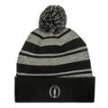 The Open Imperial Beanie – Schwarz