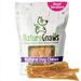 Nature Gnaws Natural Mixed Beef Tendon & Paddywack Chews for Dogs (1 lb) Rawhide-Free Pet Treats