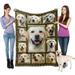 JXNUO Labrador Retriever Blanket for Kids Boys Girls Labrador Retriever Gifts for Dog Lover Super Soft Fuzzy Dog Throw Blanket Labrador Retrievers Print Plush Gift for Birthday Christmas