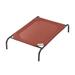 The Original Coolaroo Elevated Pet Dog Bed for Indoors & Outdoors Medium Terracotta