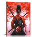 ONETECH Japanese Geisha Art Samurai Girl Poster Canvas Print Wall Art Painting Inspirational Quote Poster Decor Gift Home Office Bedroom Decor16x20in