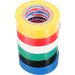 6 Rolls Mixed Color Pack Duct Tape Electrical Equipment Adhesive Tape Electric Tape Insulating Tape Wide Electrical Tape