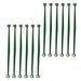 12 Pcs House Plants Indoor Plants Plant Support Stakes Connectors Pots Plants Houseplants Stake Arms Gardening Stake Arms Climbing Bracket Multipurpose Bracket Pvc