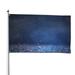 Kll Retro Blue Glitter Flag 4x6 Ft Parade Party Flag Outdoor Flag Decorative Flag Banner Flags Garden Flag Home House Flags