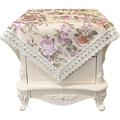 Home Decor Essential: Stylish Nightstand Tablecloth for Bedside Coffee Table & Printer - Dustproof and Trendy!