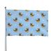 Kll Cute Puppy Flag 4x6 Ft Parade Party Flag Outdoor Flag Decorative Flag Banner Flags Garden Flag Home House Flags