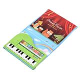 BIGFUN Electronic organ 2-in-1 Piano Built-in Book 2-in-1 Piano Kids 3 Up Piano Book Piano Musical Kids 3 Built-in 10 10 20-Key Piano Music Book 10 Educational Musical Piano Built-in 10 SIMBAE 20-key