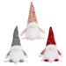 Gnomes Christmas With LED Light And Battery Handmade Glowing Swedish Xmas Gnomes Tomte Plush Ornaments Decoration For Holiday Festival Supplies Plush Doll Gift