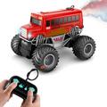 Carevas model 16 Remote Spray Vehicle Toy Kids Bus LED Off-Road Car 1 16 Spray Bus LED Off-Road Vehicle Off-Road Red Remote Terrain Off-Road HUIOP Spray LED Vehicle OWSOO Terrain Off-Road Red