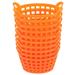 10 Pcs Mini Basket Ornament Supermarket Model Hand DIY Decors Desk Shopping Home Child