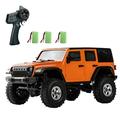 Htovila Remote control car Car 4WD Vehicle Car 1/18 Terrain Vehicle Kids 3 Battery Off Road Scale Remote Terrains Car Vehicle LED ERYUE car Car 18 Scale Remote 1 18 Scale Vehicle LED Include Speed