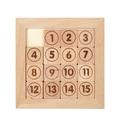 Slide Puzzle Jigsaw Classic Wood Brain Teaser IQ Game Huarong Road Educational for Birthday School Party Toys Favor