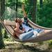 Bathonly 2-Person Cotton and Polyester Hammock for Outside Havana Brown. G1-0015PW