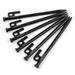 TOMSHOO Tent Pegs Outdoor Canopy Heavy Duty Tent 6PCS Heavy /12 Inch Tent 8 Inch /12 Tent Stakes Inch /12 Inch Duty Steel Tent BUZHI ADBEN HUIOP Tent Ss Outdoor