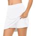Skirts For Women Midi Length Womens Casual Solid Color Tennis Skirt Yoga Sport Active Skirt Shorts Skirt Midi Skirts For Woman