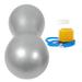 Yoga Ball Massage Peanut Shape Balls with Pump Birthing Softer Training Fitness