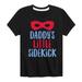 Instant Message - Daddys Little Sidekick Boys -TODDLER SHORT SLEEVE TEE-5T